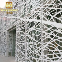 Modern Design Building Wall Decorative Powder Coated Aluminium Facade Panel