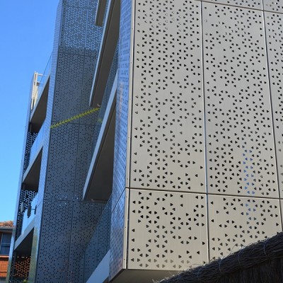 Keenhai Best Selling Laser Cutting Exterior Decorative Aluminium Perforated Facade Metal Panel Manufacturer