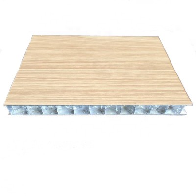 Custom design exterior anti-static aluminum honeycomb Core  wall panel